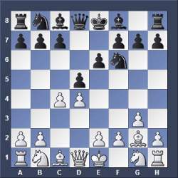 Chess Opening. Catalan Opening. Stock Image - Image of white, queen:  109545171